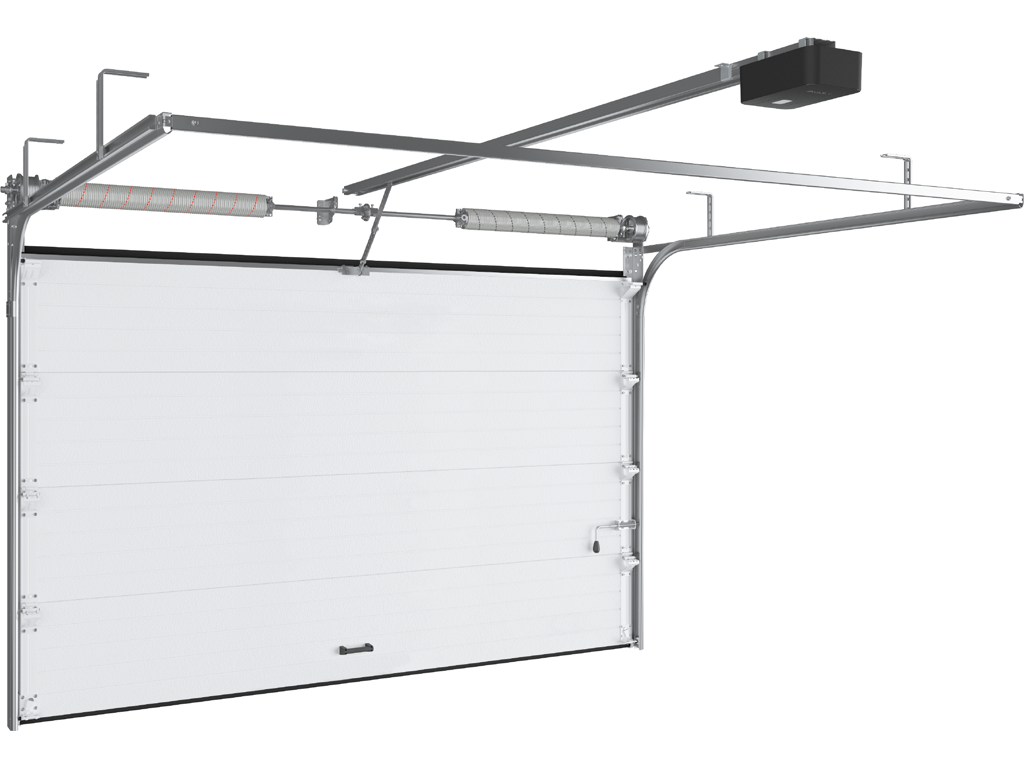 RSD02 sektsionli darvozalar, o‘lchami (K x B) – 5 260 x 2 185 mm.